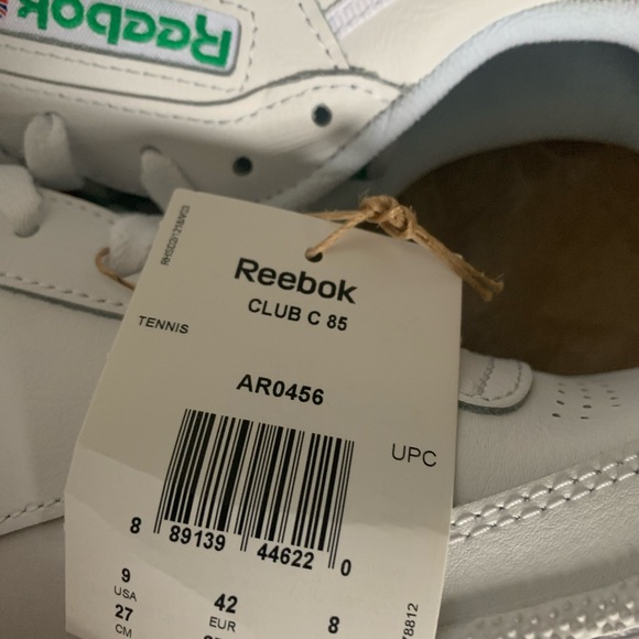 Reebok Club C 85 men’s green size 9 brand new and never worn. - Picture 8 of 10